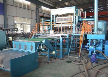 Full Automatic Egg Tray Machine , Egg Boxing Making Machine 3000pcs/hr