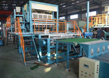 Full Automatic Egg Tray Machine , Egg Boxing Making Machine 3000pcs/hr