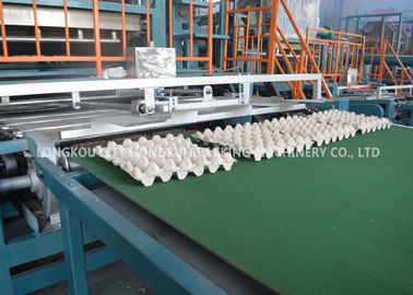 Fully Automatic Egg Tray Making Machine , Paper Pulp Molding Machinery